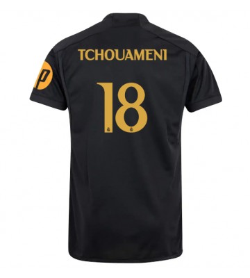 Real Madrid Aurelien Tchouameni #18 Replika Tredjetrøje 2023-24 Kortærmet